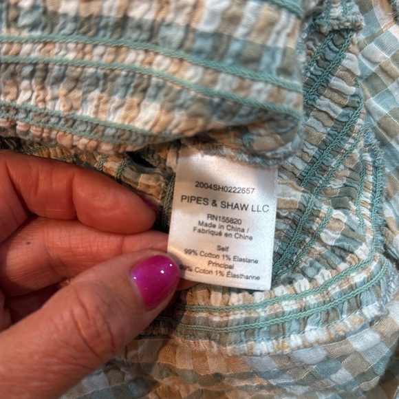 Veronica Beard short sleeve ruffle dress - Picture 7 of 9